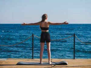 yoga outside