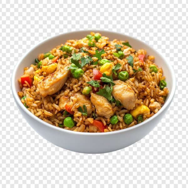 rice and chicken