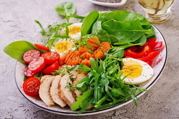 chicken and vegetables